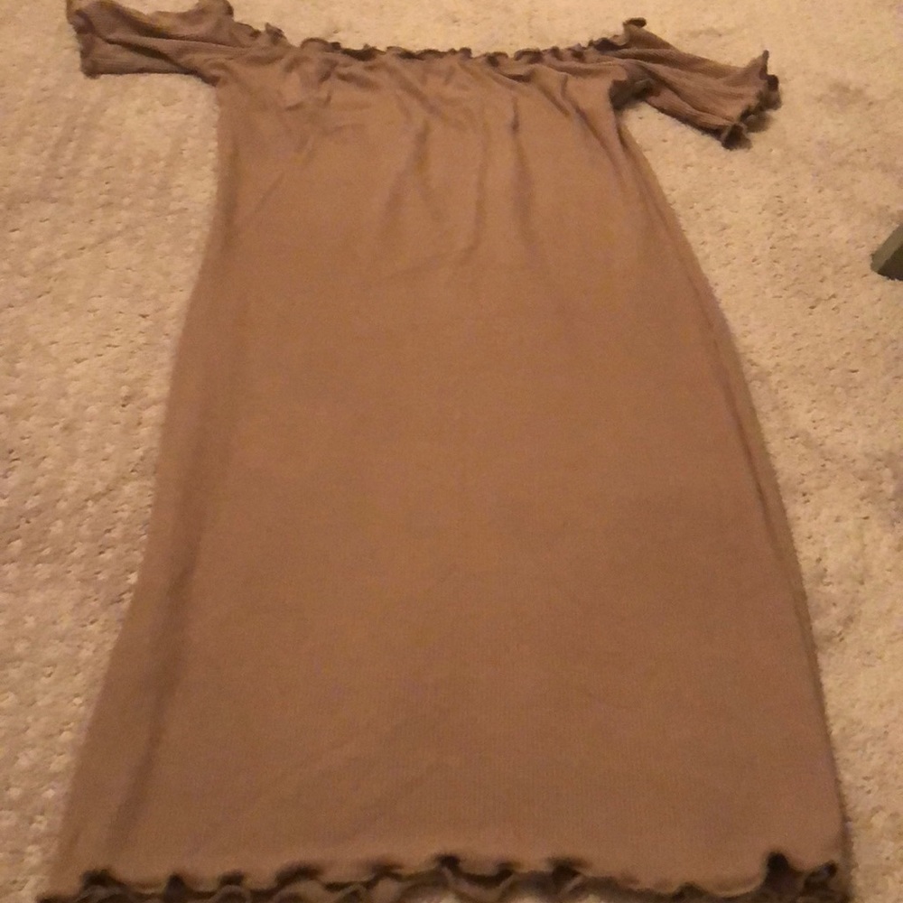 Off the shoulder dress